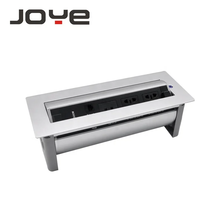 Universal Desktop Rotatable Sockets Set Outlet Desk Desktop Outlet Power Extension Strip Hidden Rotary Socket