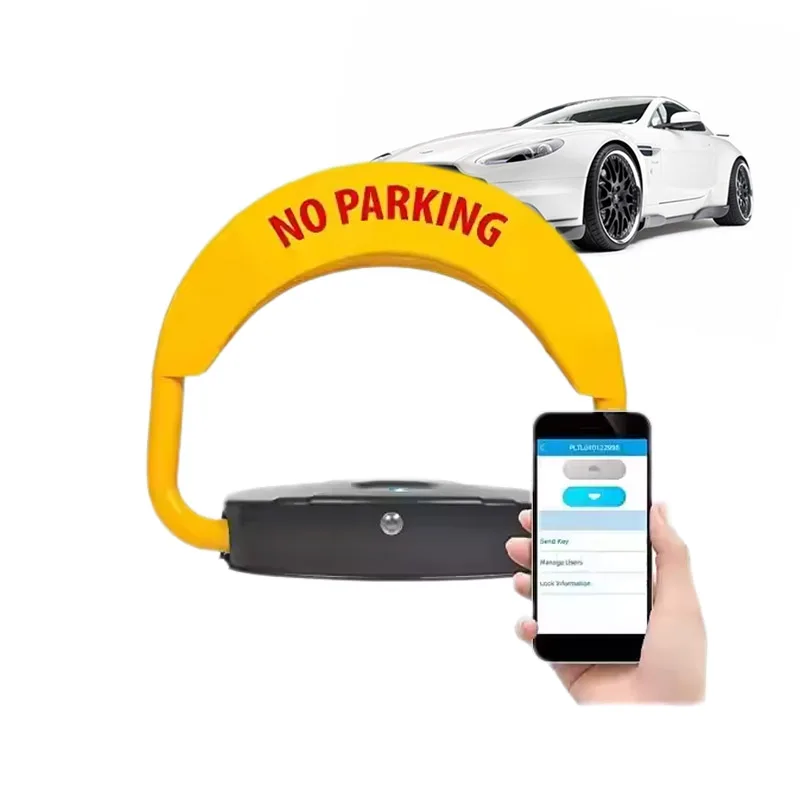 Eu Standard Remote Control Parking Lot Lock Car Parking Space Keeper Smart App Blue Tooth Control No Parking Lock