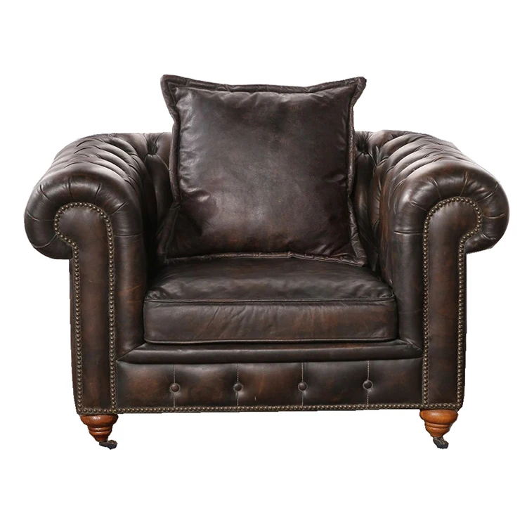 Retro Mexico Brown Leather Chesterfield Leather Sofa Furniture - Buy Leather  Furniture,Mexico Leather Sofa Furniture,Chesterfield Leather Sofa Product  on 