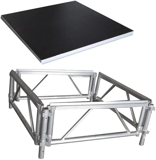 Premium Portable Aluminum Platform Assembly Stage Adjustable Height ...