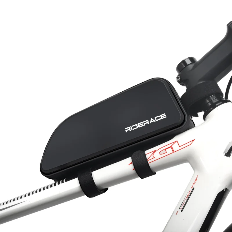 RIDERACE Bike Top Tube Bag Waterproof Durable Cycling Storage Bag MTB Road Bicycle Handlebar Front Bag Ultralight Frame Pouch