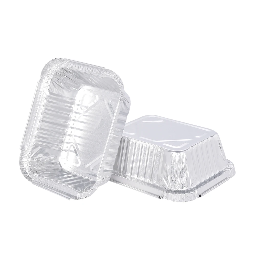 product tia ca44 non toxic six inch square plate containers food allumunium foil food container manufacturer-5