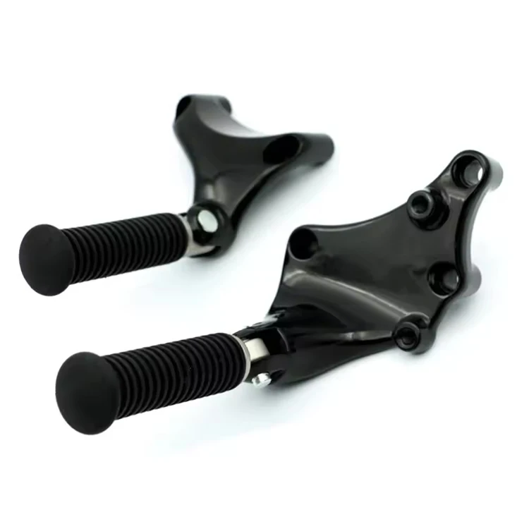 Factory Custom Motorcycle Footrest with Side Stand for Harley Sportster Iron 883 1200 XL 48 72 SuperLow Custom