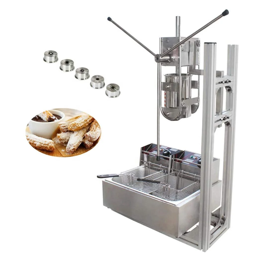 Donust Churros Machine Vertical Spanish Commercial Manual Donut Churro Making Machines Maker