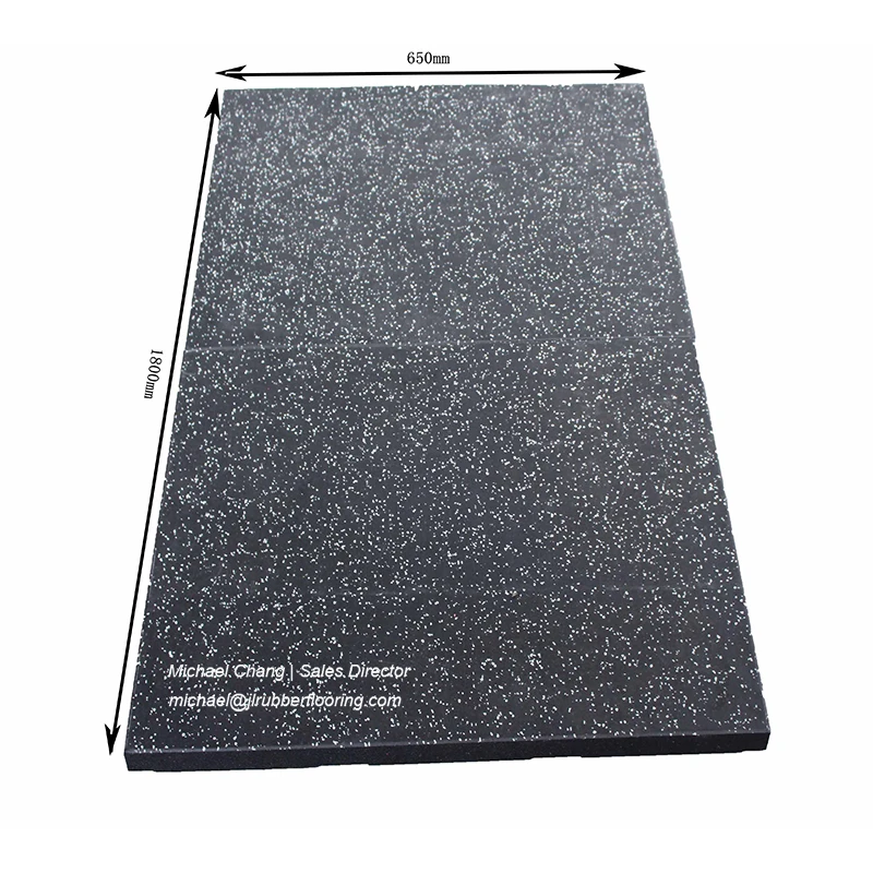 Weightlifting Platform Powerlifting Rubber Floor Tiles 40mm Thick