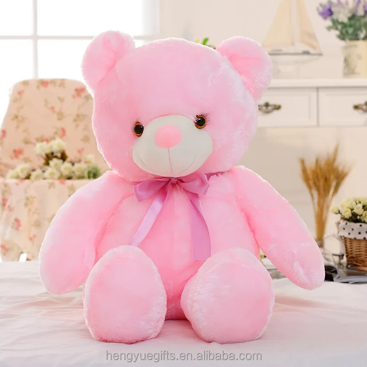 Valentine's Day Creative 34CM Glowing Pillow Led Light Colorful Luminous Stars Plush Toys For Kids Children