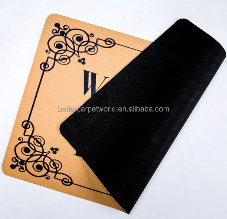 Outdoor Rubber Brown Polyester Sublimated Blank Personalized Logo