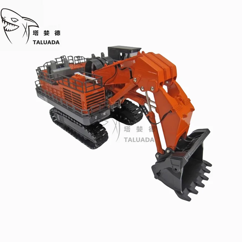 TALUADA New Alloy 1:87 Scale Model Toy Black Bucket Hitachi