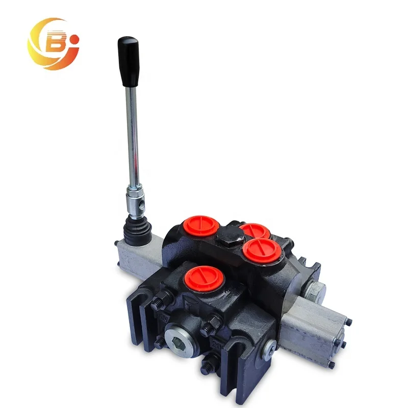 1 Spool Sectional Operated DCV100 Remote Joystick Manual Control Hydraulic Directional Valve for Front Loader