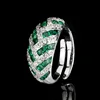 Anillo Nano Verde de tamaño ajustable