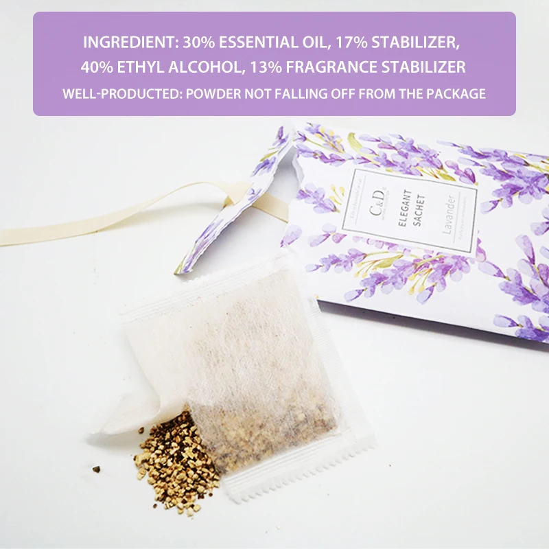 Fragrance Scented Sachet For Drawers And Closets Sachet Bags Lot Of 12