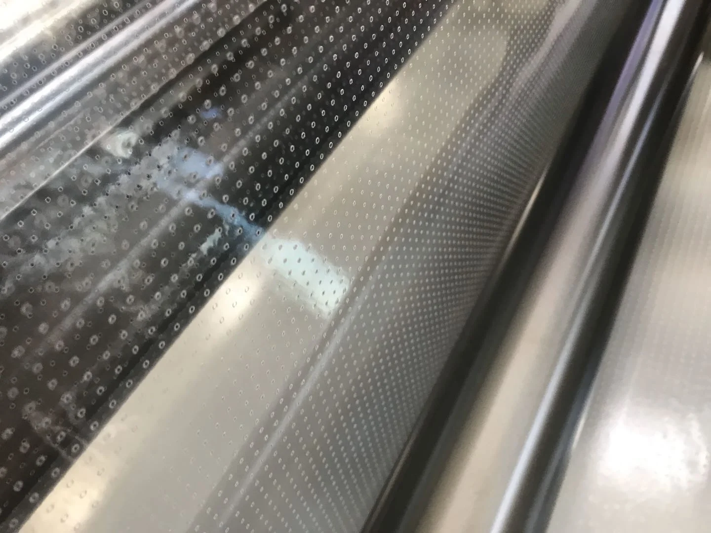 Shine East PLC Control Flower Food Packing Bags Micro Perforator Plastic Film Paper Micro Perforation Machine