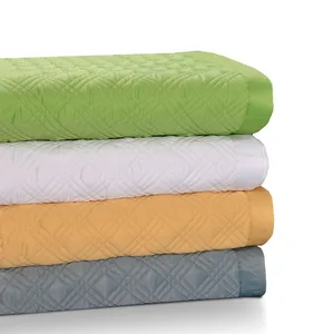 Hot Sale Luxury Bedspread Set Quilted Cotton Bed Spread Quilted 100% Microfiber for Home and Hotel