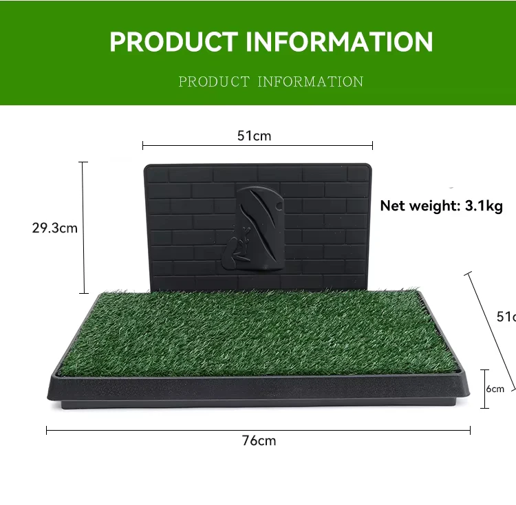 product indoor dog toilet mat lawn inspired plastic washable and waterproof replacement for outdoor dog toilet mat155-7