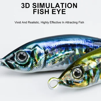 3D Printed S-Shape Luminous Metal Jig Long Cast Sea Fishing Lure for Mackerel Bass – Metal Jig – view 5