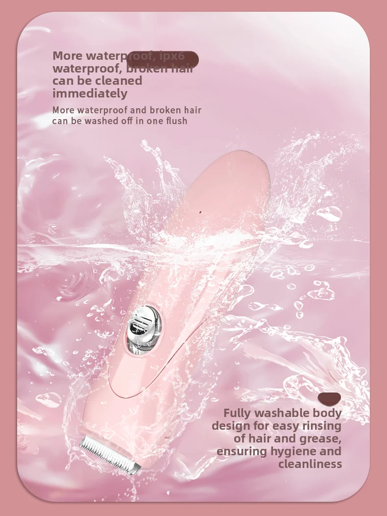 Portable Cordless Pubic & Body Hair Trimmer Groomer - Image 5