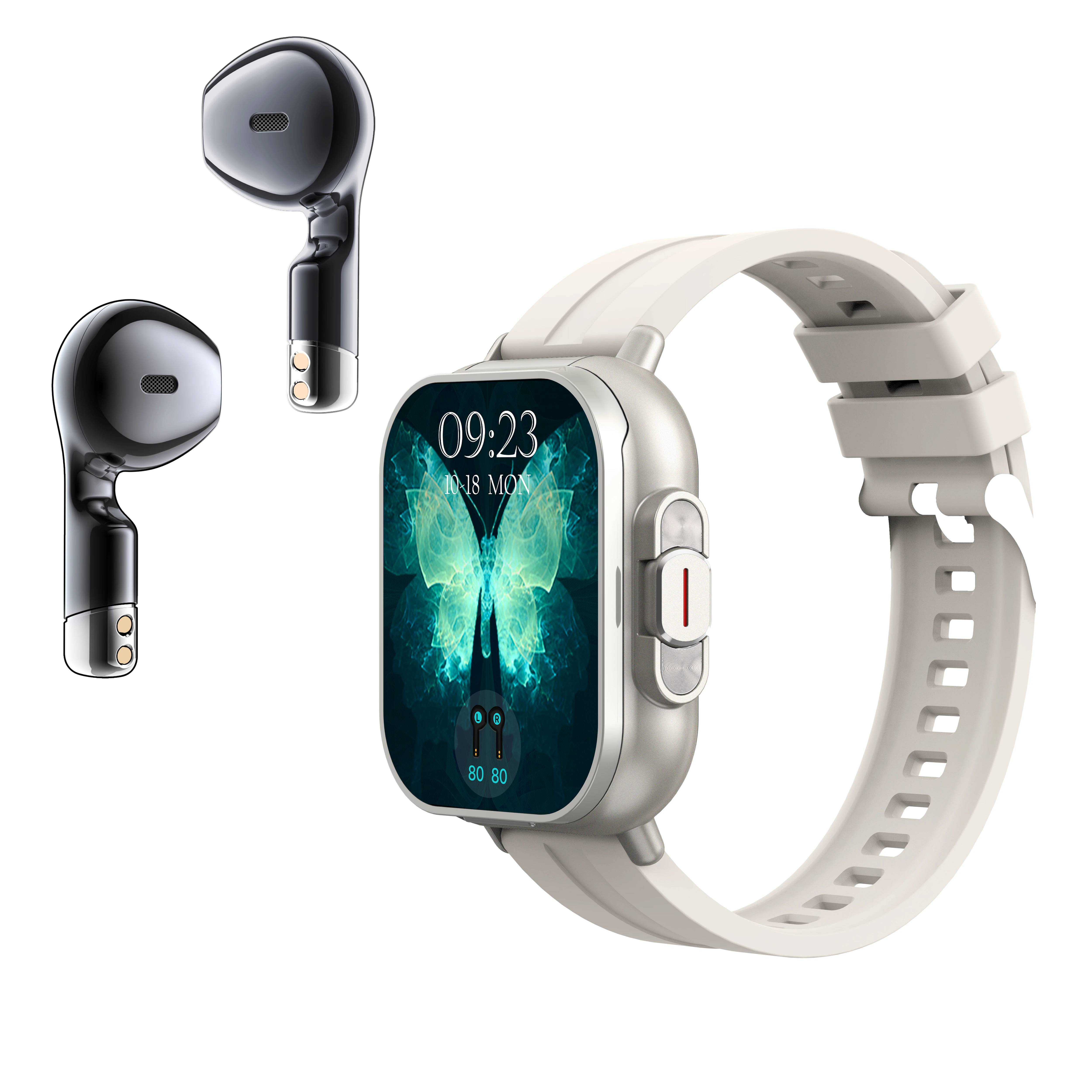 Factory Price D8 smart watch with earbuds Digital Sport Waterproof  Heart Rate Sleep Tracker Inteligente Android Bracelet