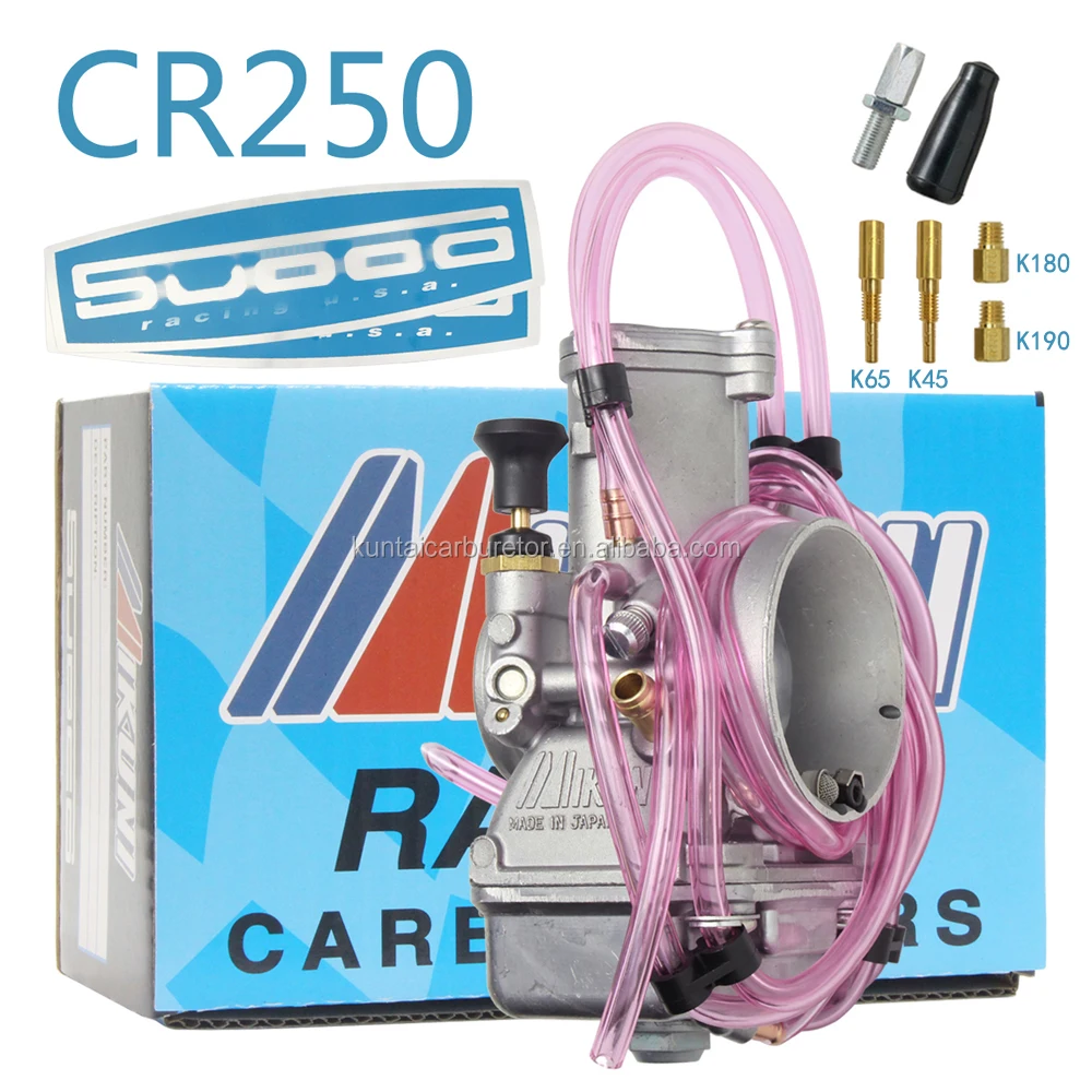 TMX38 38mm Carburetor for Mikuni Honda CR250, Yamaha YZ125