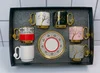 Oro rosa - Juego de 12 piezas - 6 tazas, 6 platos - Taza de 90cc, plato de 11cm