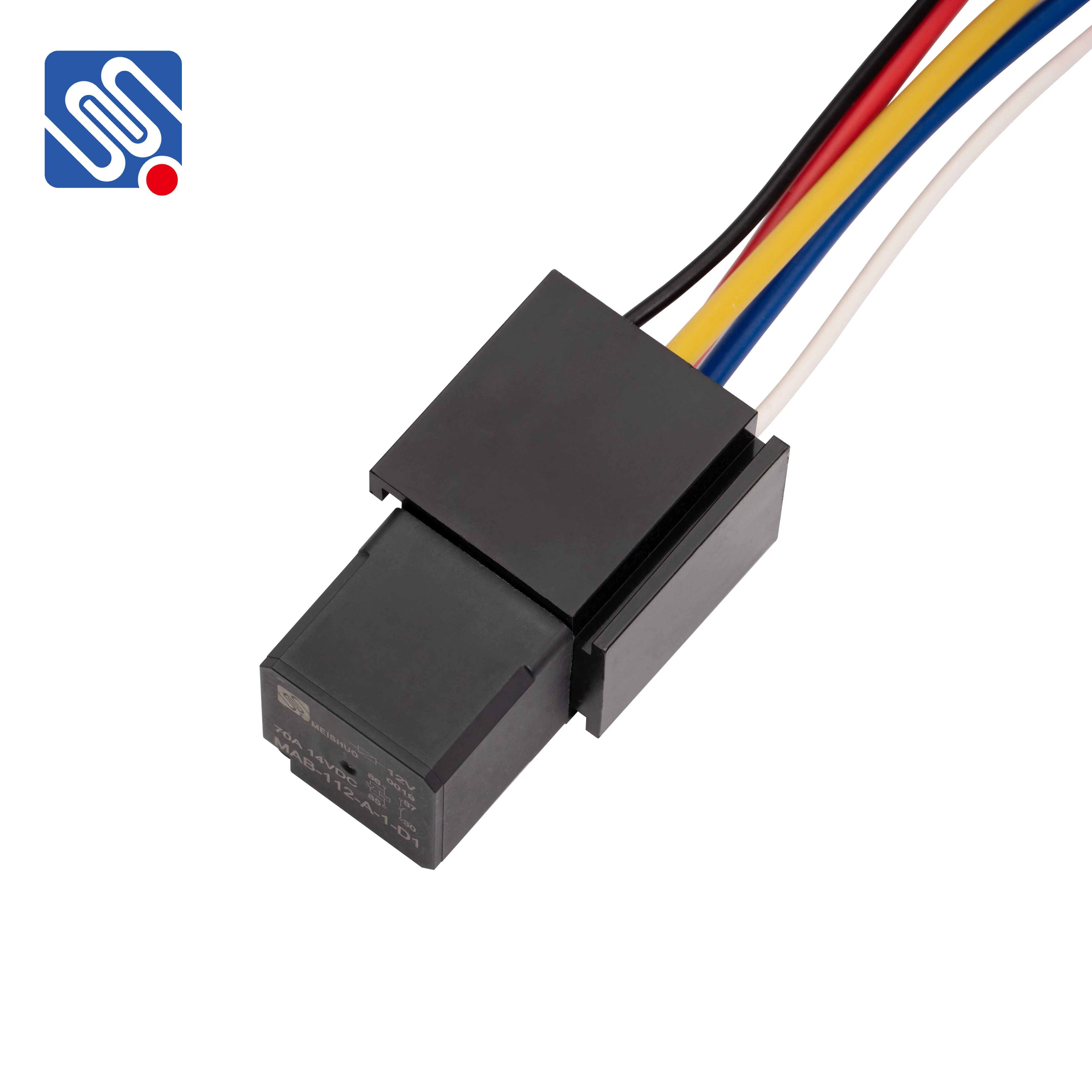 MEISHUO MAB-112-A-1D1 12V Auto Parts 4 Pin Waterproof Universal Automotive Relay New Condition