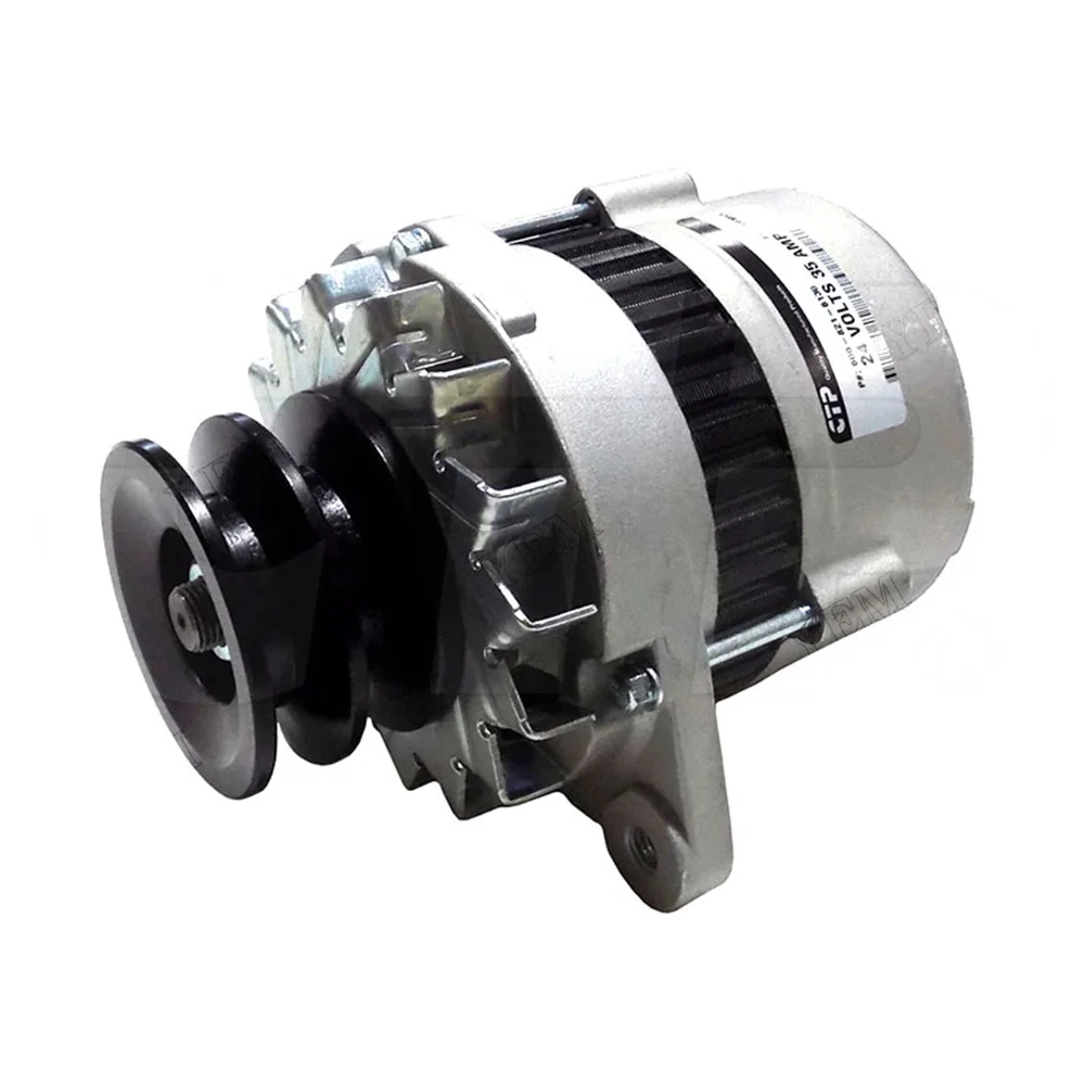 24V 30A Alternator 600-821-6130 0-33000-5840 for Komatsu S4D95L-1 6D105-1 6D95L-1 Engine PC200-1 PC200-2 GD511A-1 4D95