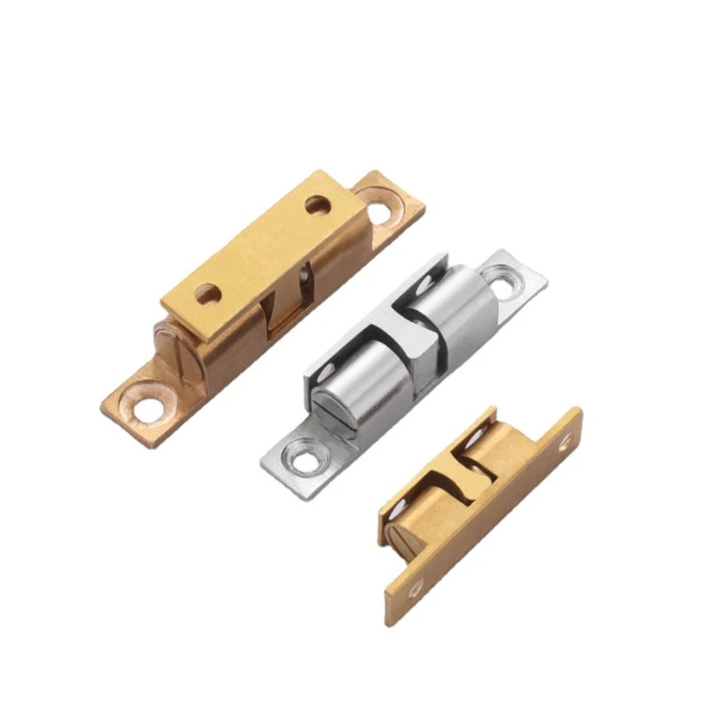 Furniture Magnetic Cupboard Cabinet Door Catch Double Ball Catch Tension Door Roller Latch