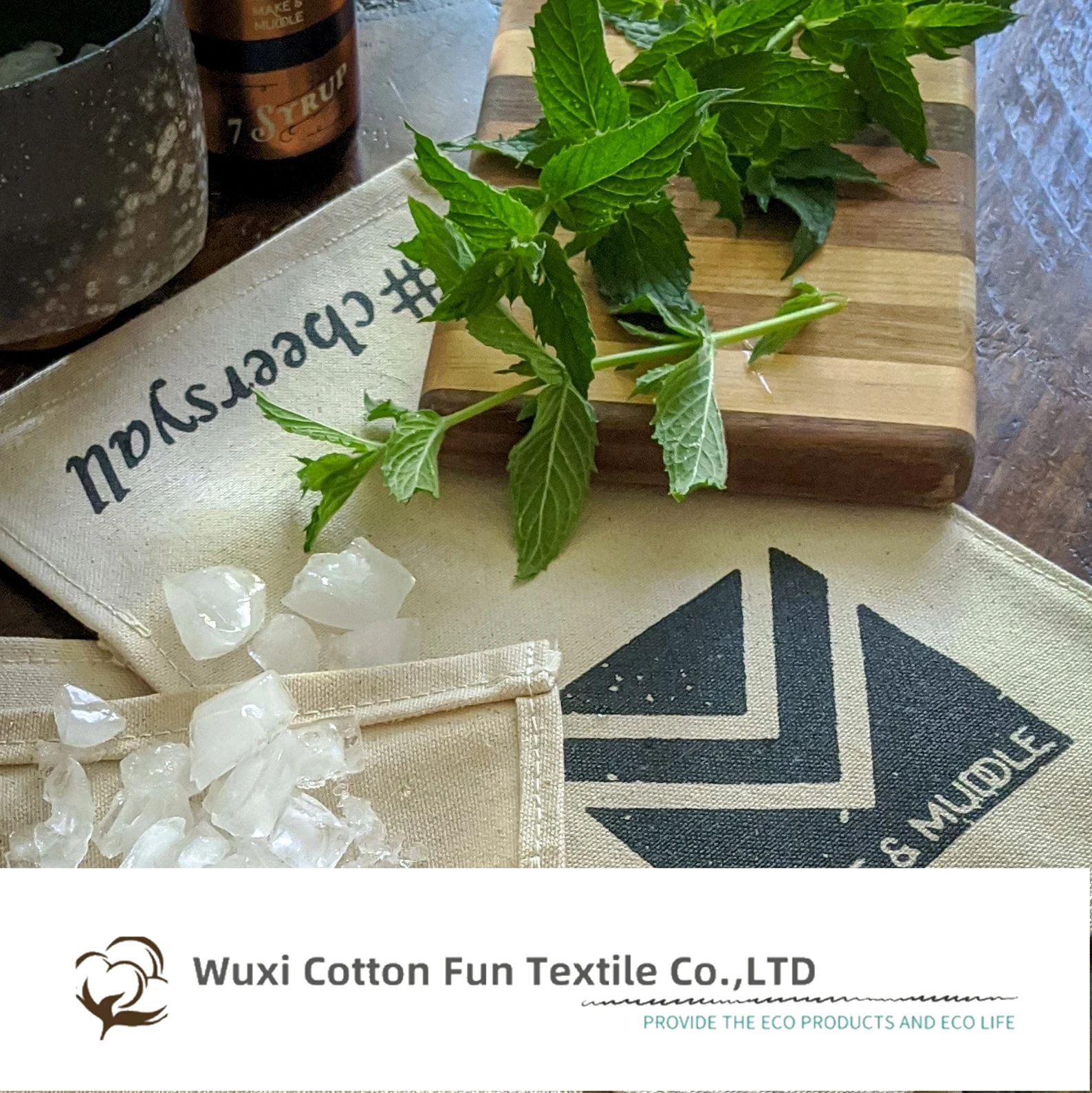 Glacio Ice Mallet And Lewis Bag Wood Hammer And Organic Canvas Bag For