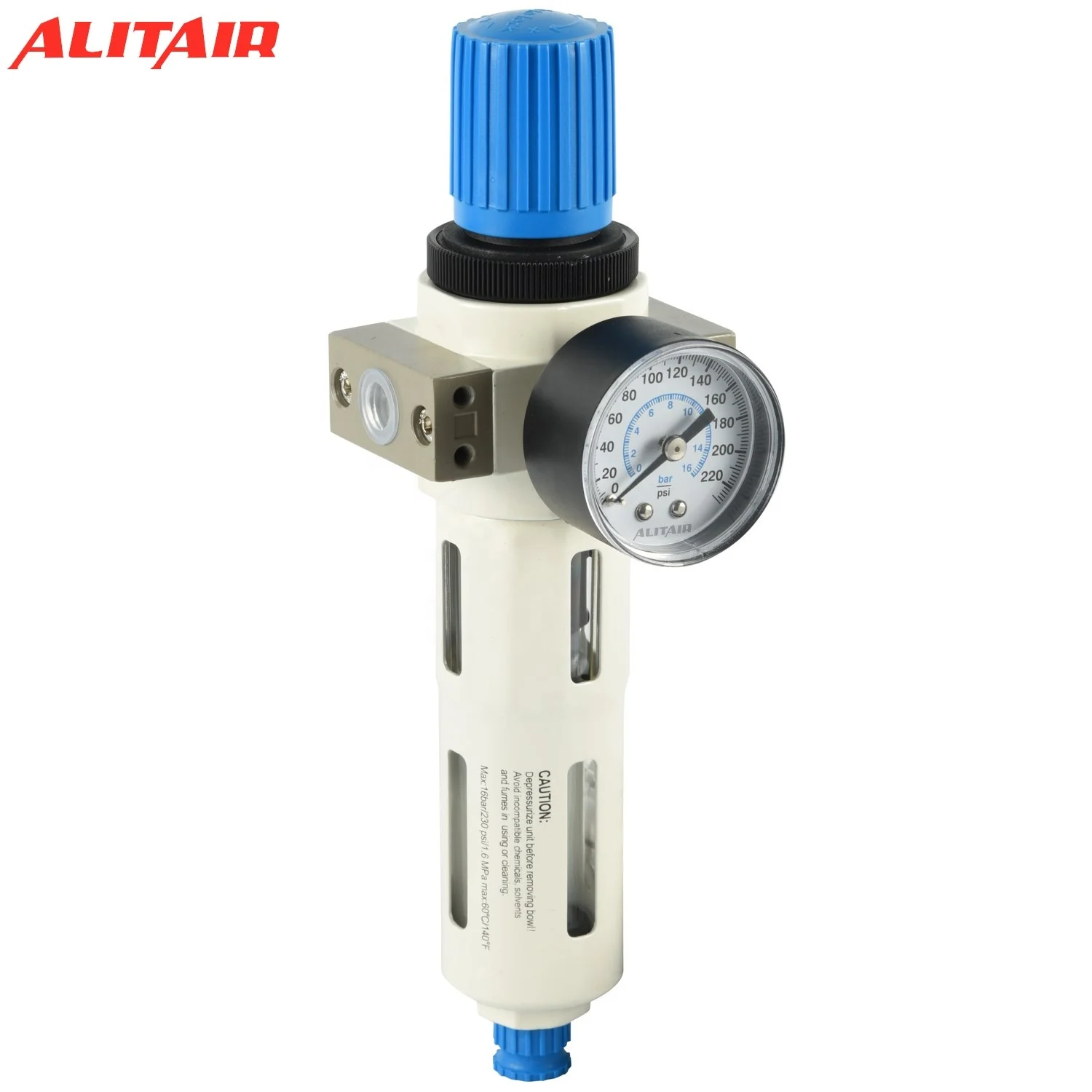 Pneumatic FRL Unit Air Unit Combination Air Filter Regulator Lubricator