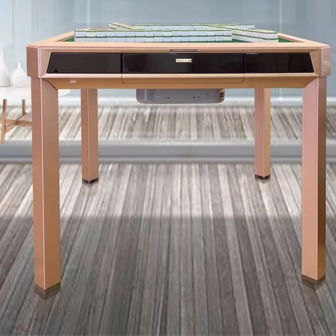 Автоматический складной электронный маджонг набор 2 плитки турецкий стол для азартных игр