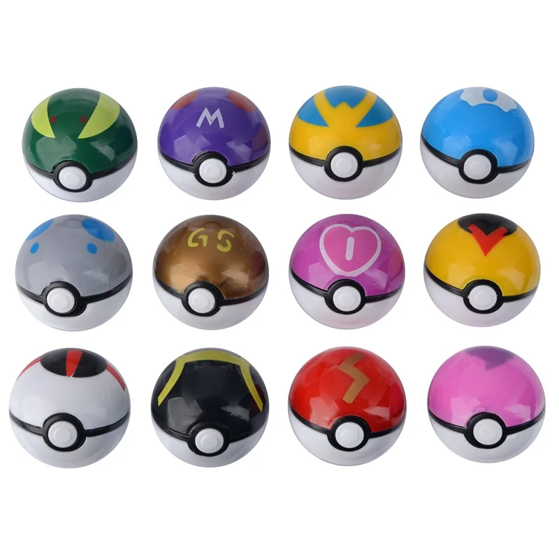 2023 Hot Sale 5 Cm Pokeball Action Figure Capsule Toy Poke Mon Ball ...