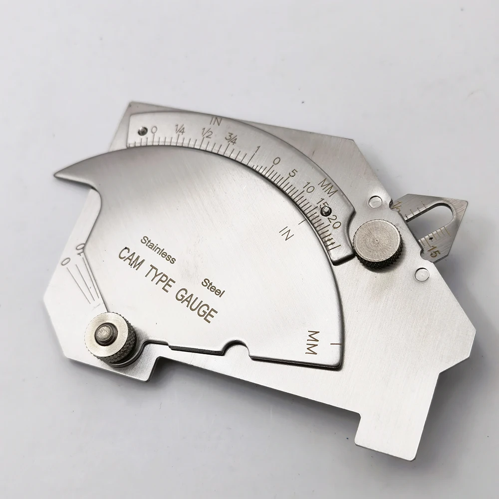 Stainless Steel Welder Inspection Gage Welding Measure Gauge Weld Gage Kits Combine Suit 16 2745