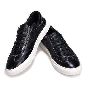 Wholesale Classic Casual White Shoes Low Price Genuine Leather Men ...