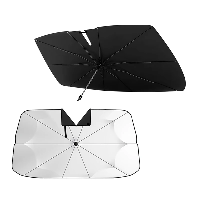 Compact Car Use Umbrella Sunshade for Windshield Hot Selling in Summer Car Accessories Leather Bag Auto Accessories CHIEF 99.9%