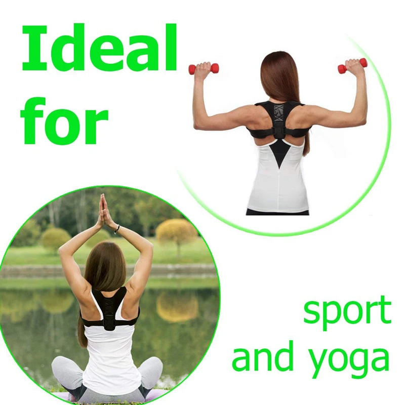 Correcteur de Posture du dos réglable, clavicule, colonne