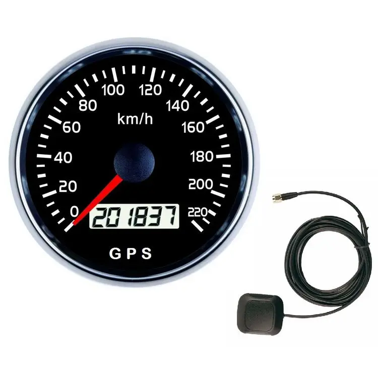 Wholesale 12V 24V kmh mph speed meter digital GPS From