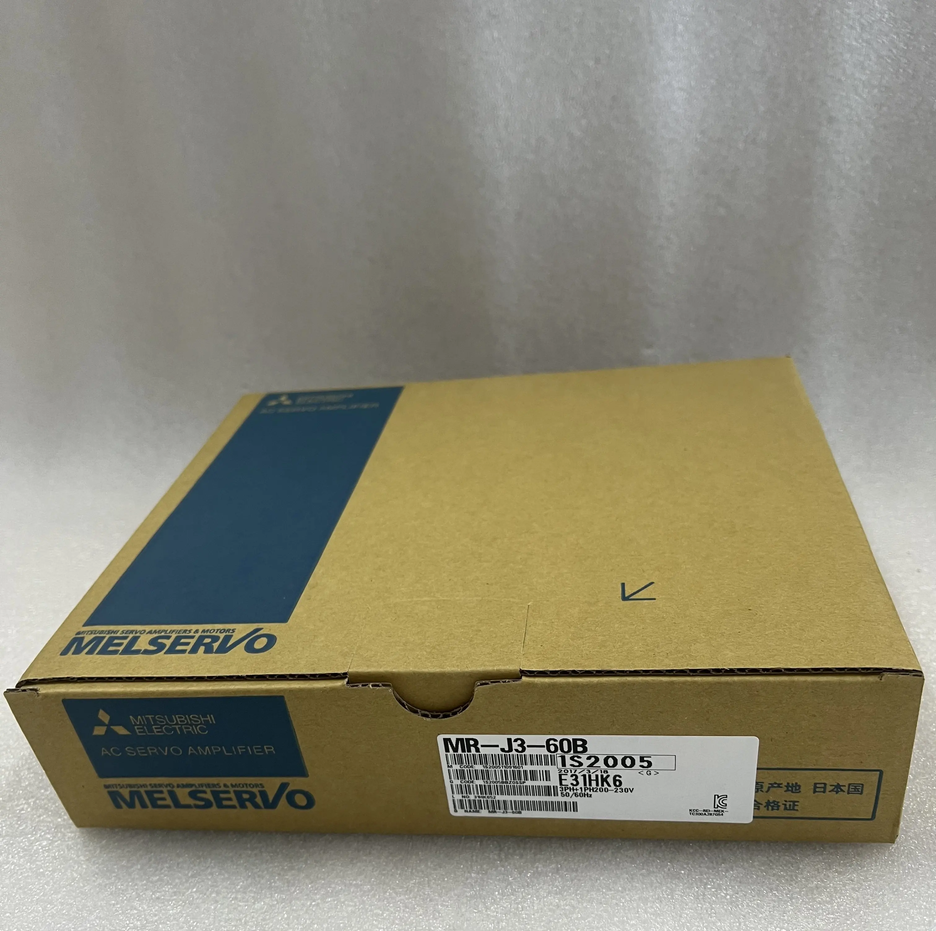 Mitsubishi AC Servo Amplifier MR-J3-60B