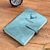 Blue chinese-character buckle-deer head-180 sheets 360 pages