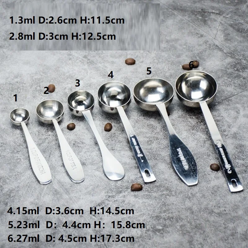 Perfect One Cup Perfect Tea Measure - Custom Logo Stainless Steel Tea Scoop