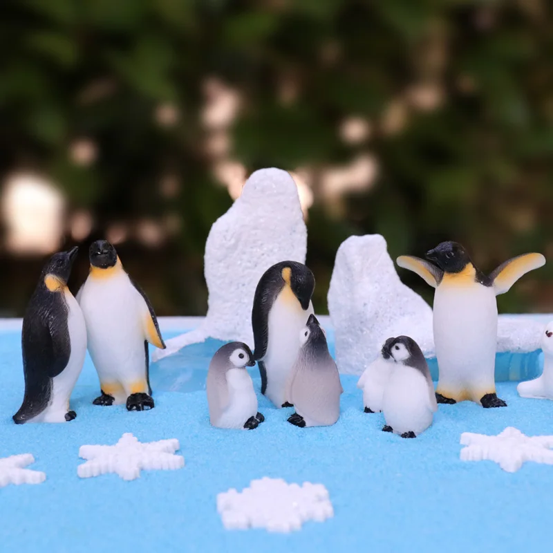 25 Figurines Mini Pingouins En Résine - Déco Noël, Jardin Féerique, Maison De Poupée - Cadeaux Mignons