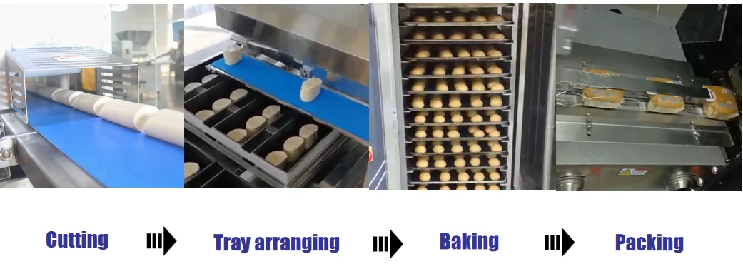 Автоматическая линия по производству хлеба, машина для приготовления французского хлеба, машина для багета
