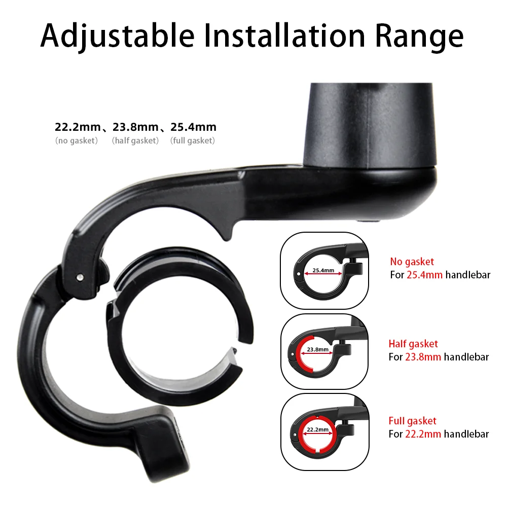 Новое поступление поворотное безопасное Велосипедное Зеркало заднего вида EasyDo удлиненное боковое зеркало для горного