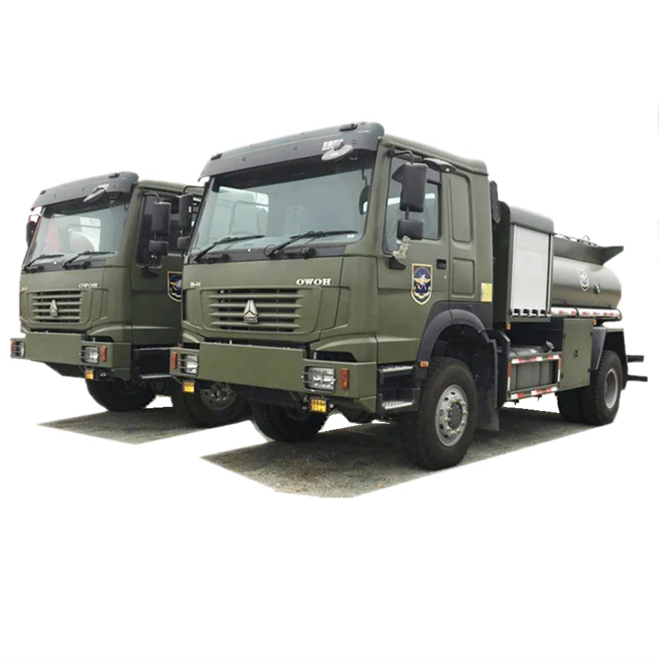 Sinotruk HOWO All Wheel Drive Offroad 4X2 4X4 Helicopter Jet A1 Refueling Truck