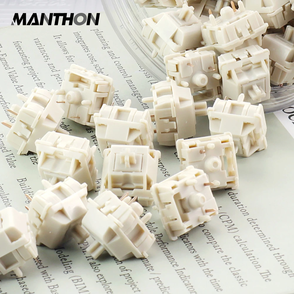 Mmd V4 Ice Cream Milk White Switches 5 Pins 45g Super Smooth Complete ...