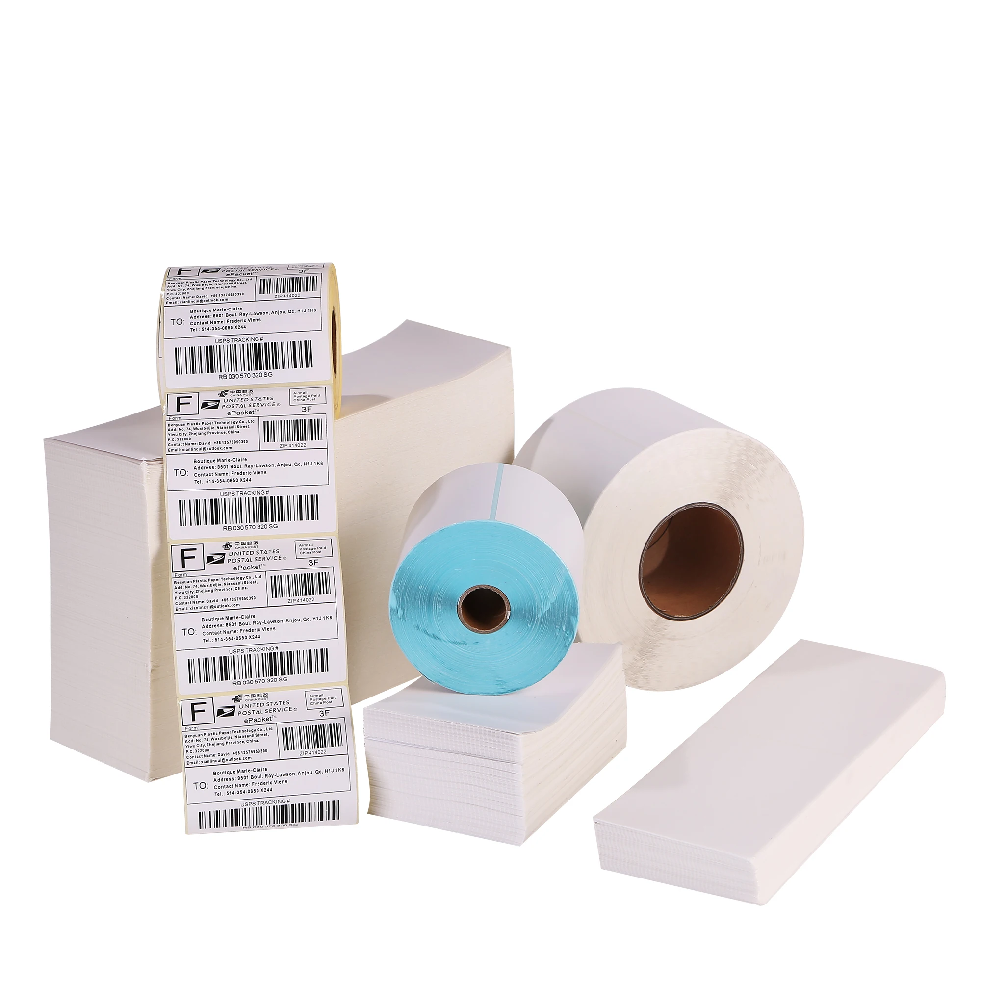 Eco-Friendly Adhesive Customized Label Sticker for Food Plastic Clamshell Packaging