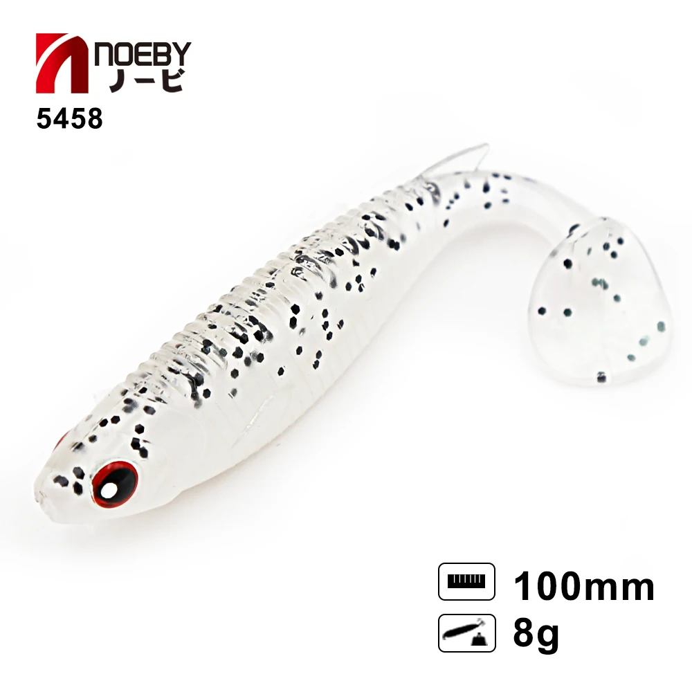 Noeby S8019 7cm/10cm/12.5cm/15cm T-Tail Soft Fishing