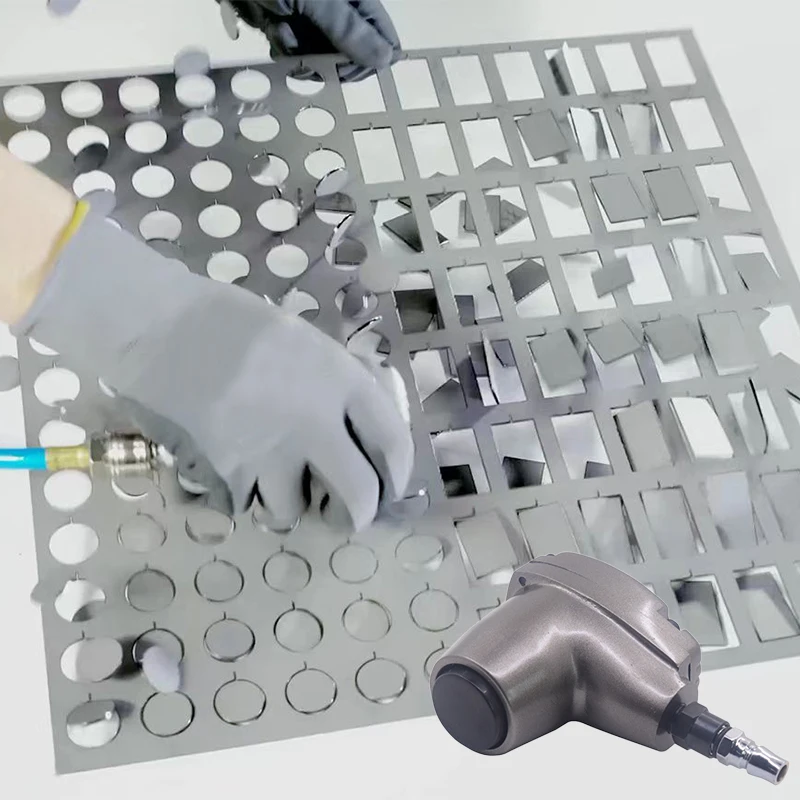 Martello Pneumatico Palmare Wilin 1000 Colpi/Min - Testa In Plastica Dura, Per Riparazioni Auto, Pelle, Pasta Per Pneumatici
