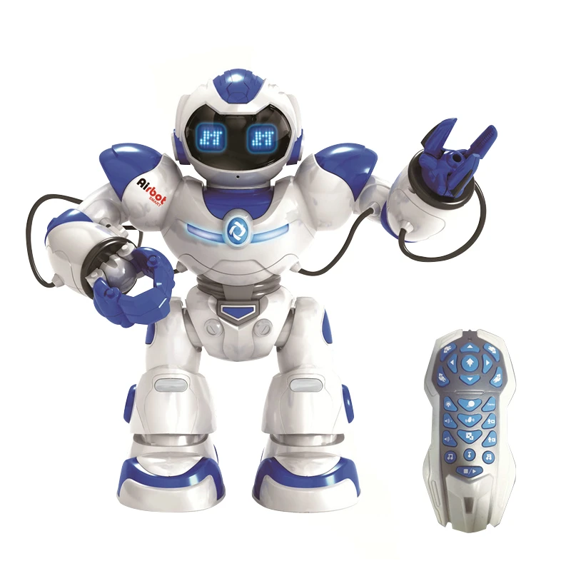 Brinquedos robóticos de educação robô RC para crianças inteligentes com raio infravermelho
