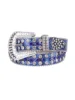 Blue Snake Print