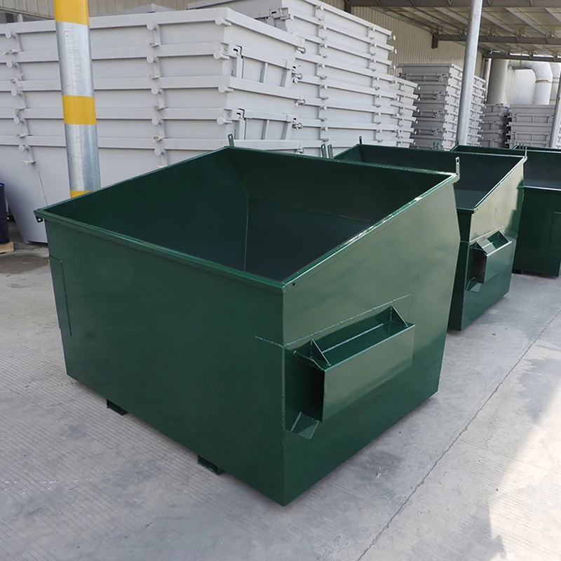 Customized Color and Size Garbage Bins - Front Load Bins