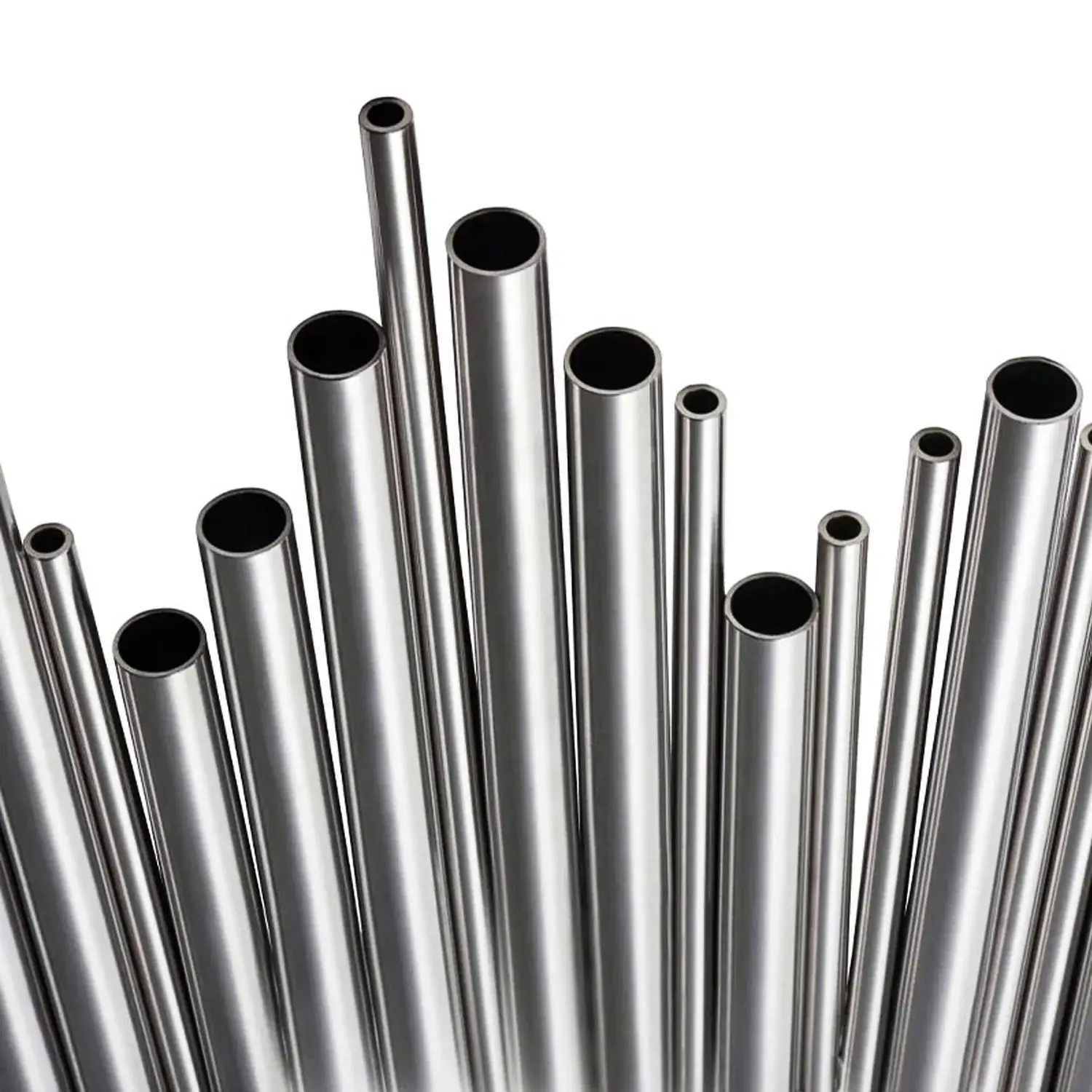 ASTM A312 316 4130 Polished Decorative Pipe Stainless Steel Seamless Round Stainless Steel Tubes 304 300 Series Short Cutting